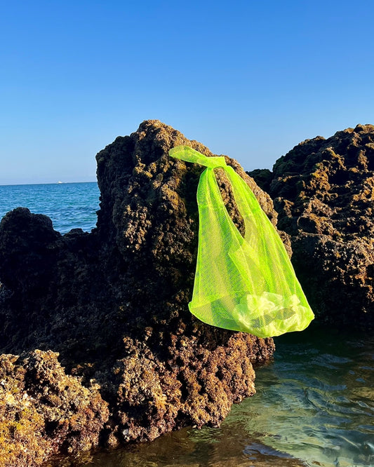 Saco de praia solidário